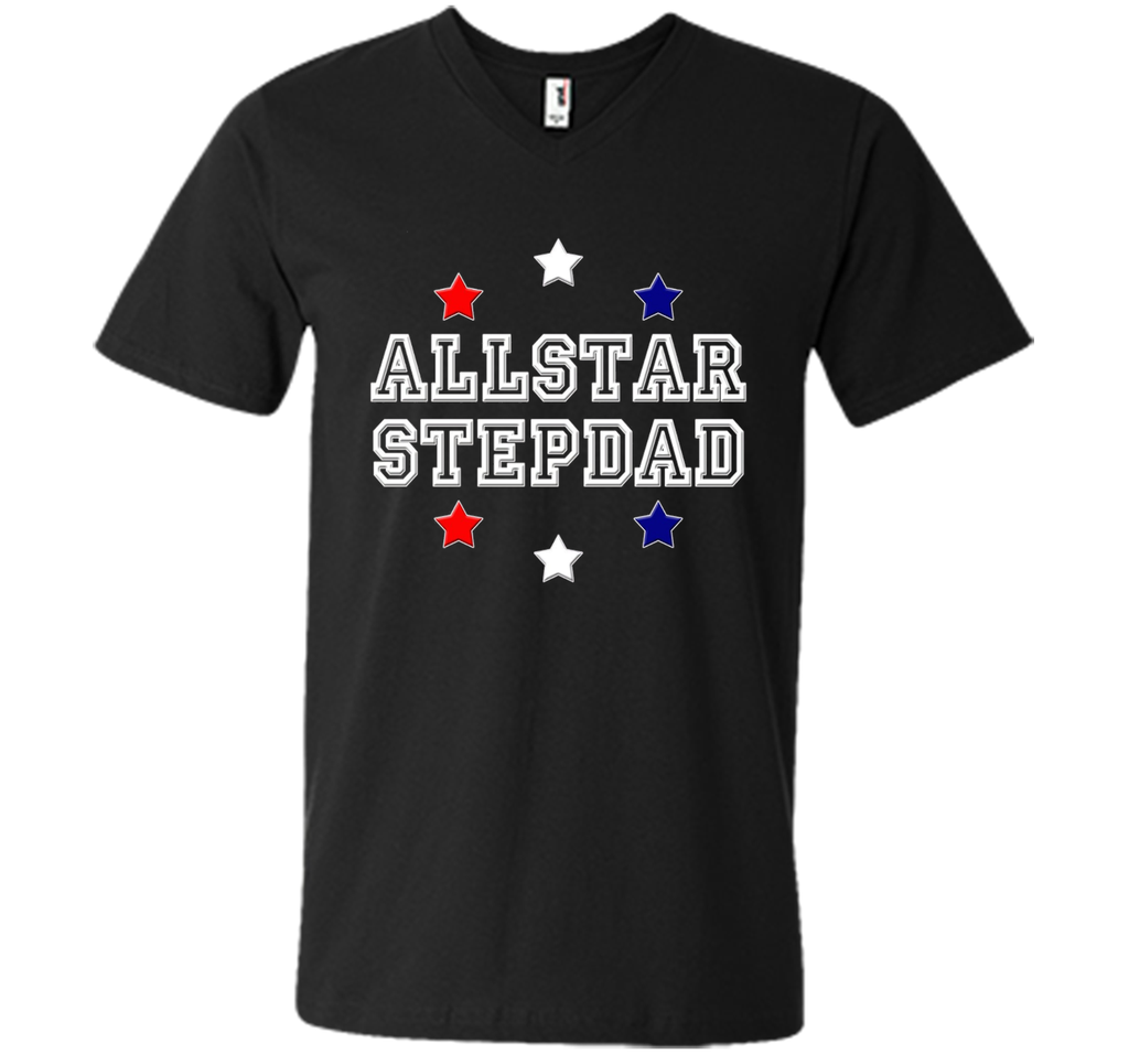Allstar Stepdad Funny Father's Day Holiday or Gift T-Shirt