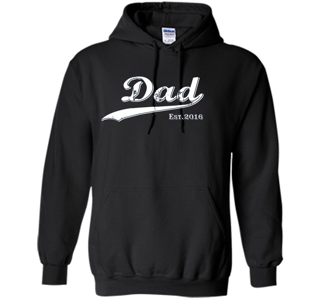 Dad Est. 2016 T Shirt Fathers Day Gift for New Daddy gift