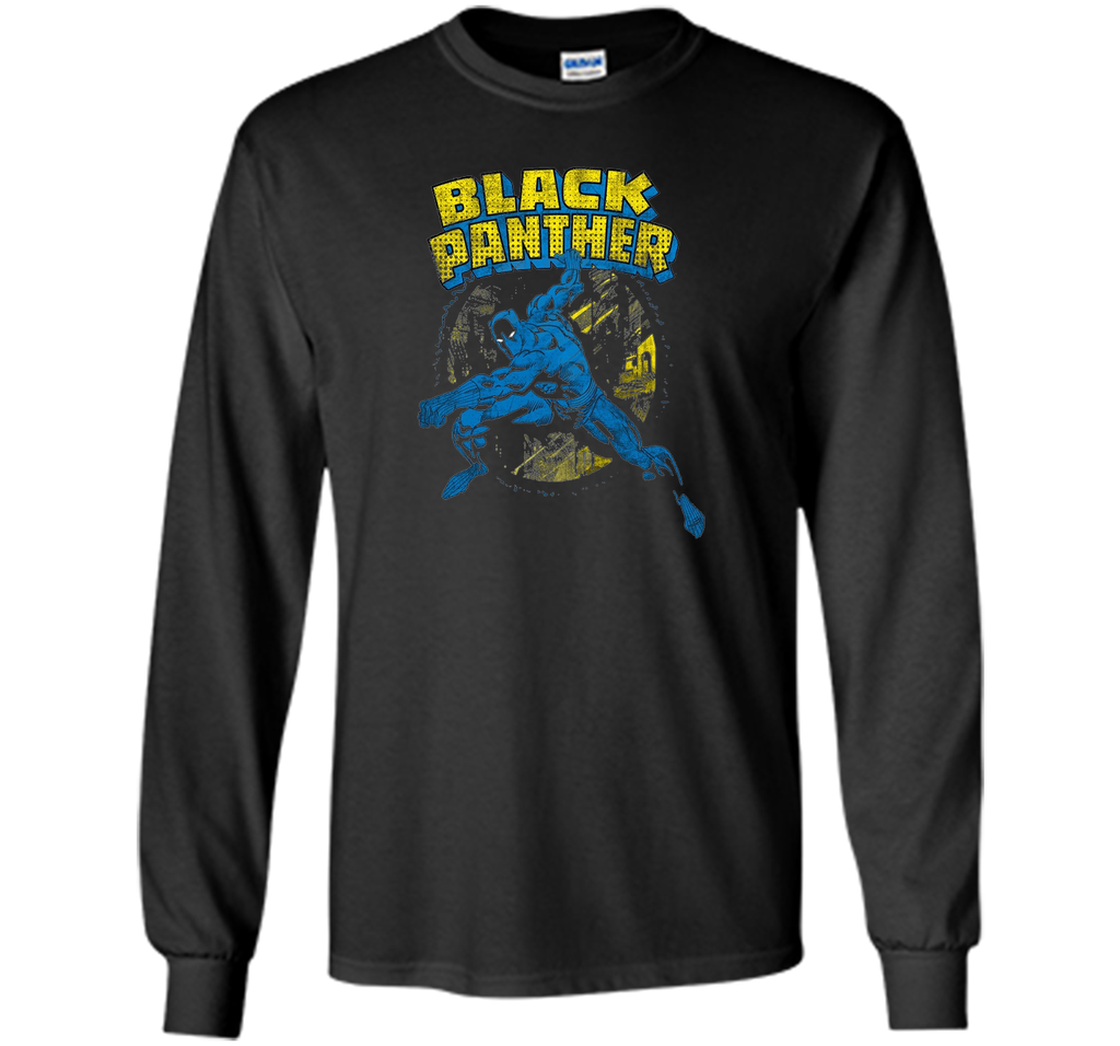 Black Panther Retro Graphic T-Shirt