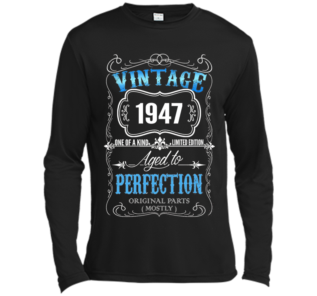 Vintage born in 1947 tshirt 70 Years old birthday