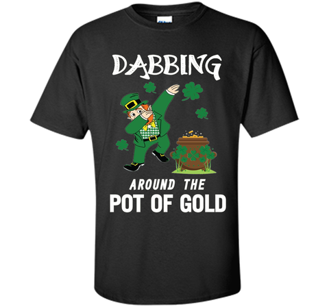 Dabbing Leprechaun Saint Patricks Day T-Shirt for Boys Girls