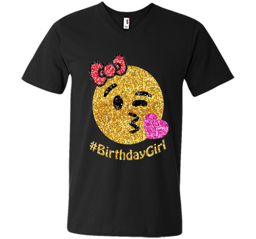 birthday emoji shirt for girls