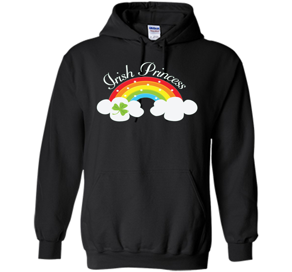 Irish Princess St Patricks Day Rainbow Shamrock T-shirt