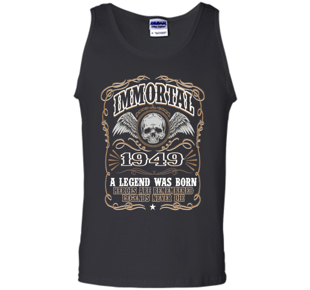 Immortal 1949 T-Shirt. 67th Birthday Gift For Men.