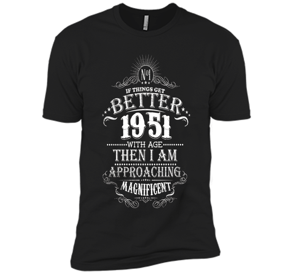 Vintage 1951 Birthday T-Shirt 66 Years Old Gift