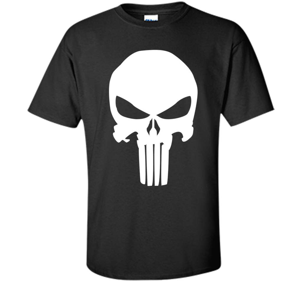 Punisher Classic Skull Symbol Graphic T-Shirt