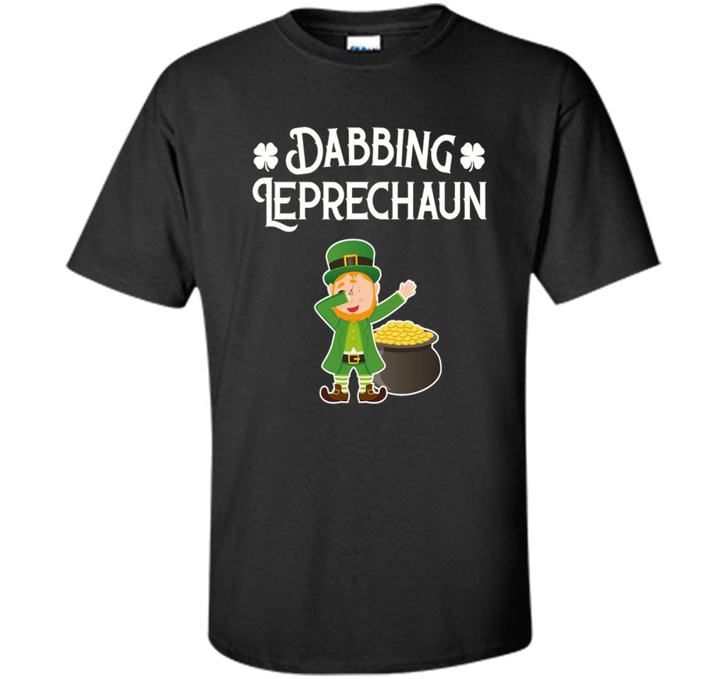 Dabbing Leprechaun St. Patricks Day T-Shirt For Boys Girls