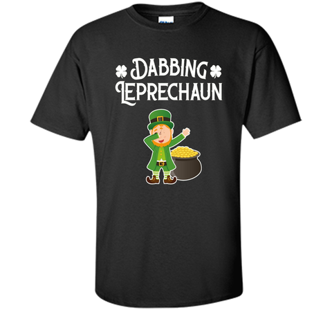 Dabbing Leprechaun St. Patricks Day T-Shirt For Boys Girls