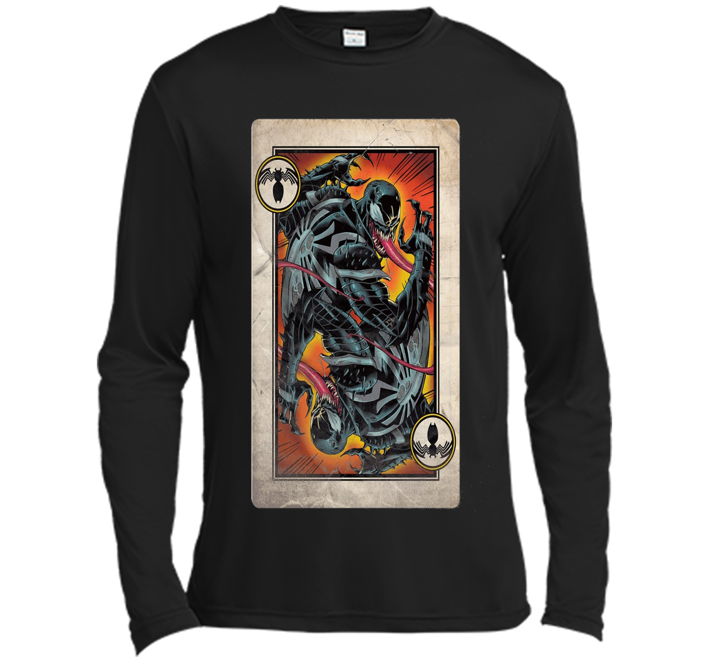 Venom Playing Card Graphic T-Shirt