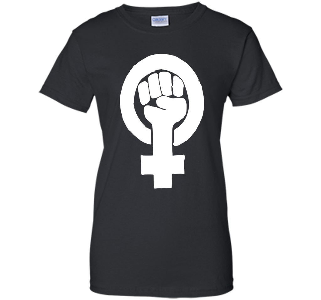 Feminist Symbol T-Shirt Protestor Support Feminism