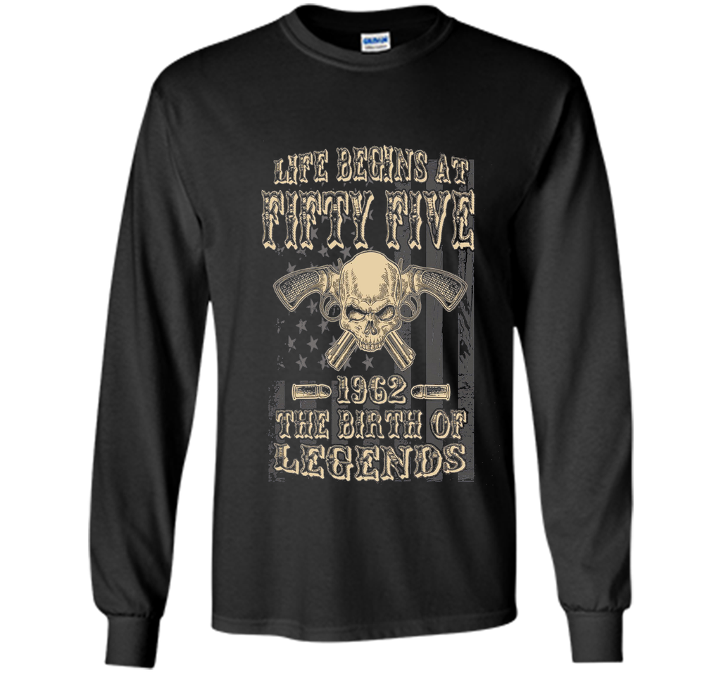 Life Begins At Fifty Five 1962 The Birth Of Legends shirt