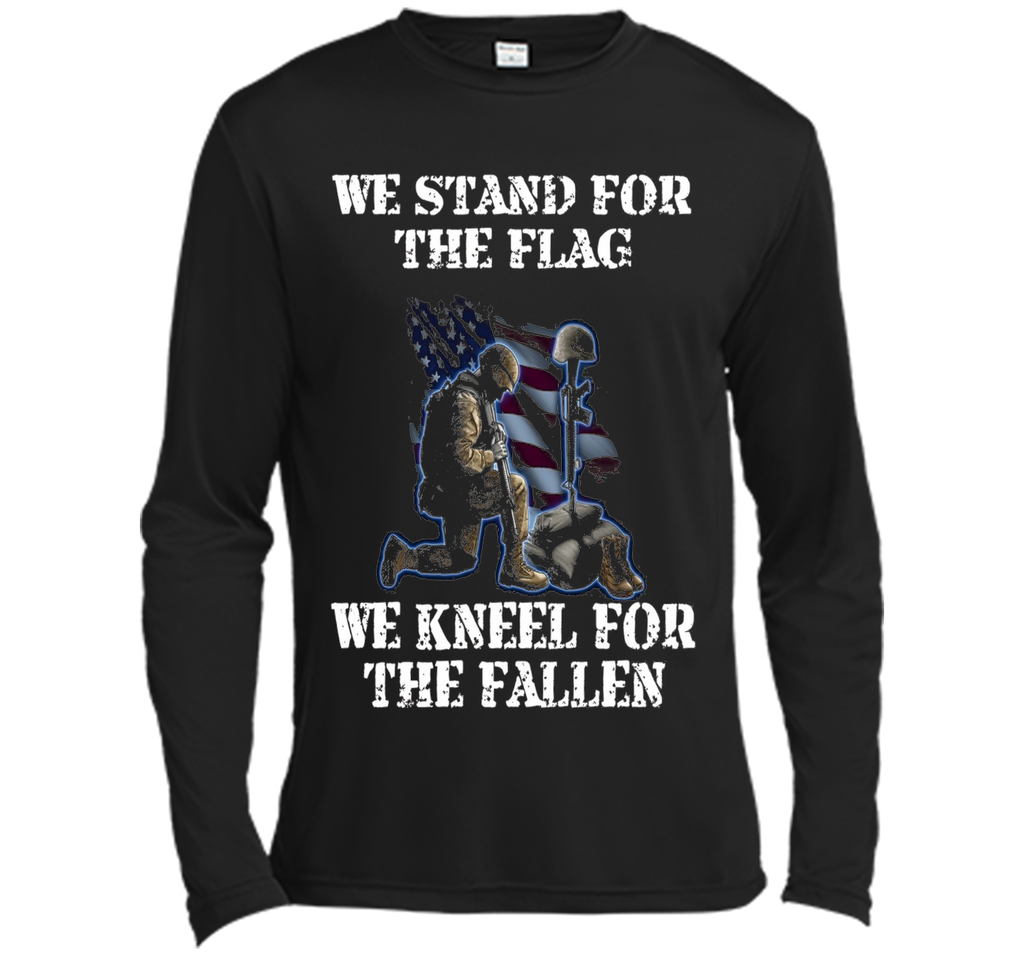 We Stand For The Flag We Kneel For The Fallen T-Shirt