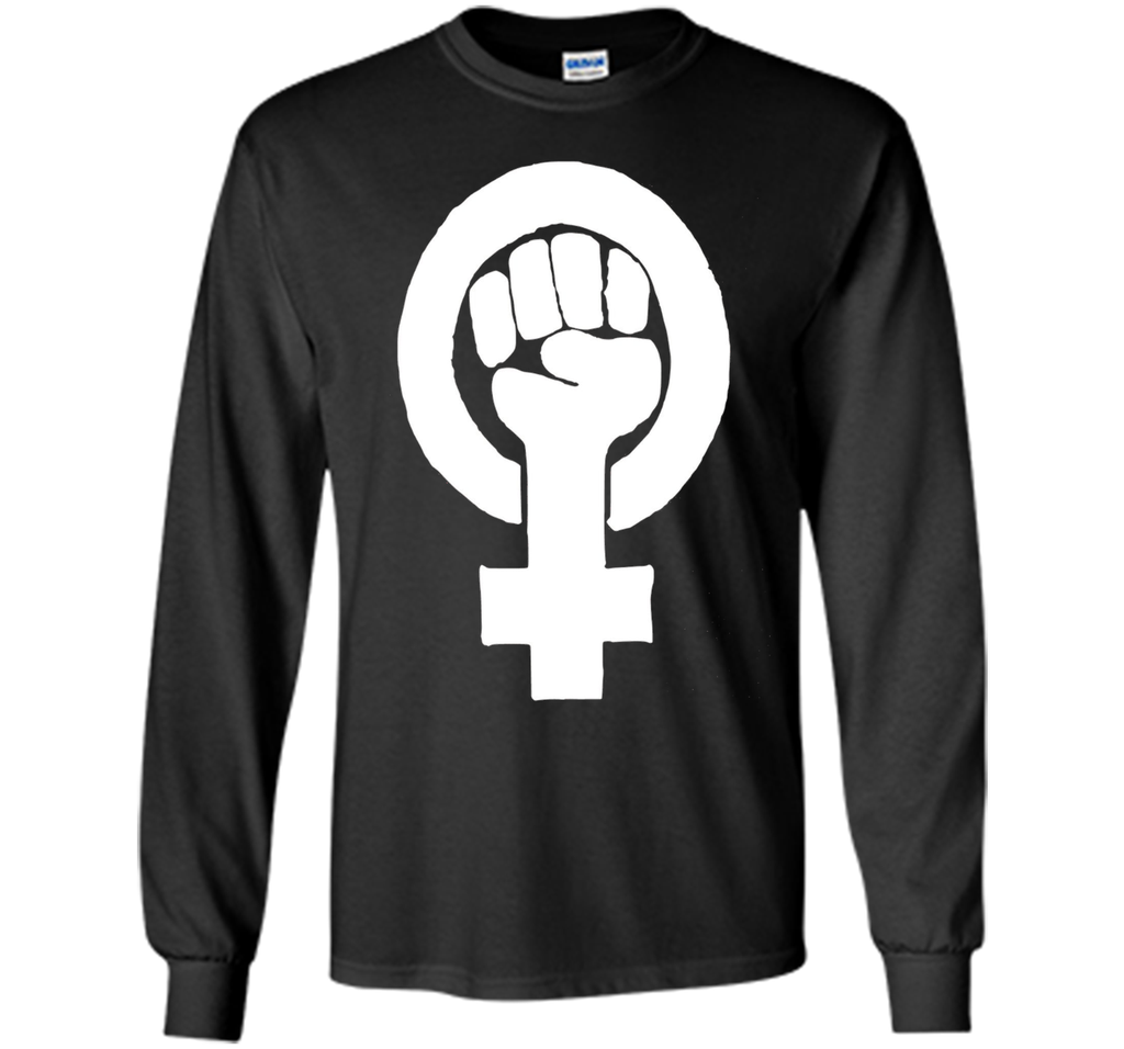 Feminist Symbol T-Shirt Protestor Support Feminism