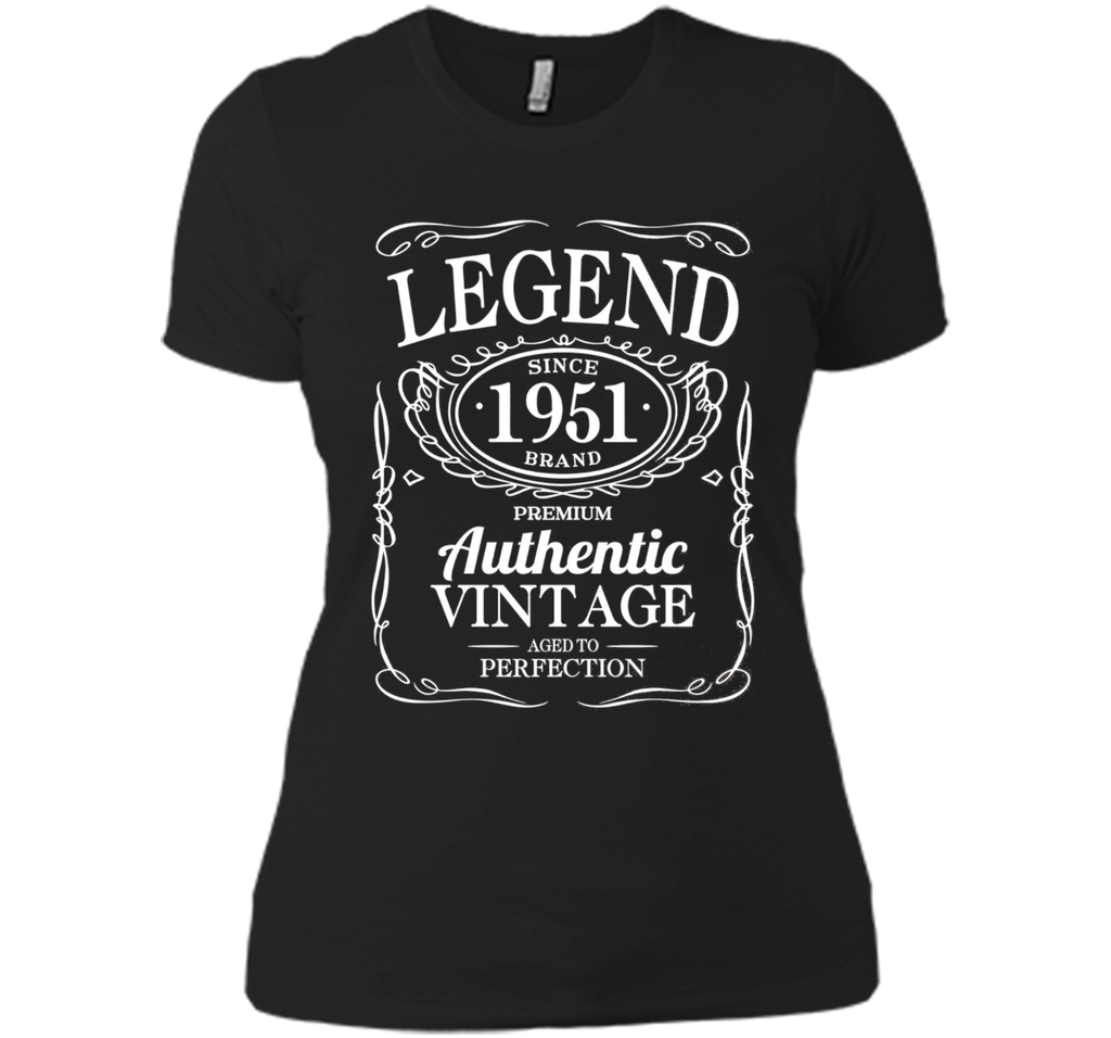 65th Birthday Gift T-Shirt Legend Since 1951 Premium Vintage