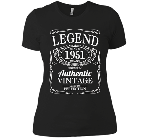 65th Birthday Gift T-Shirt Legend Since 1951 Premium Vintage