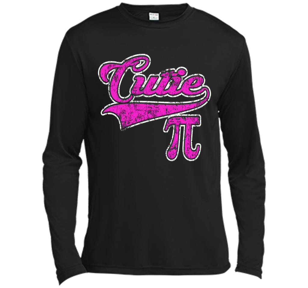 Cutie Pi 3.14 Funny Math Geek Distressed T-Shirt