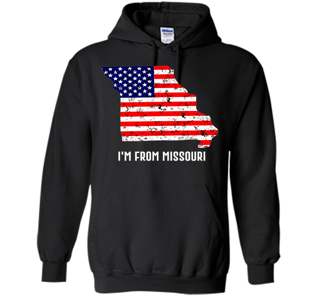 Proud of Missouri-US flag Independence day Tshirt