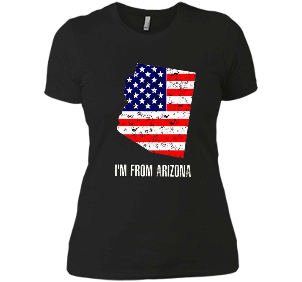 Proud of Arizona USA flag Independence day TShirt