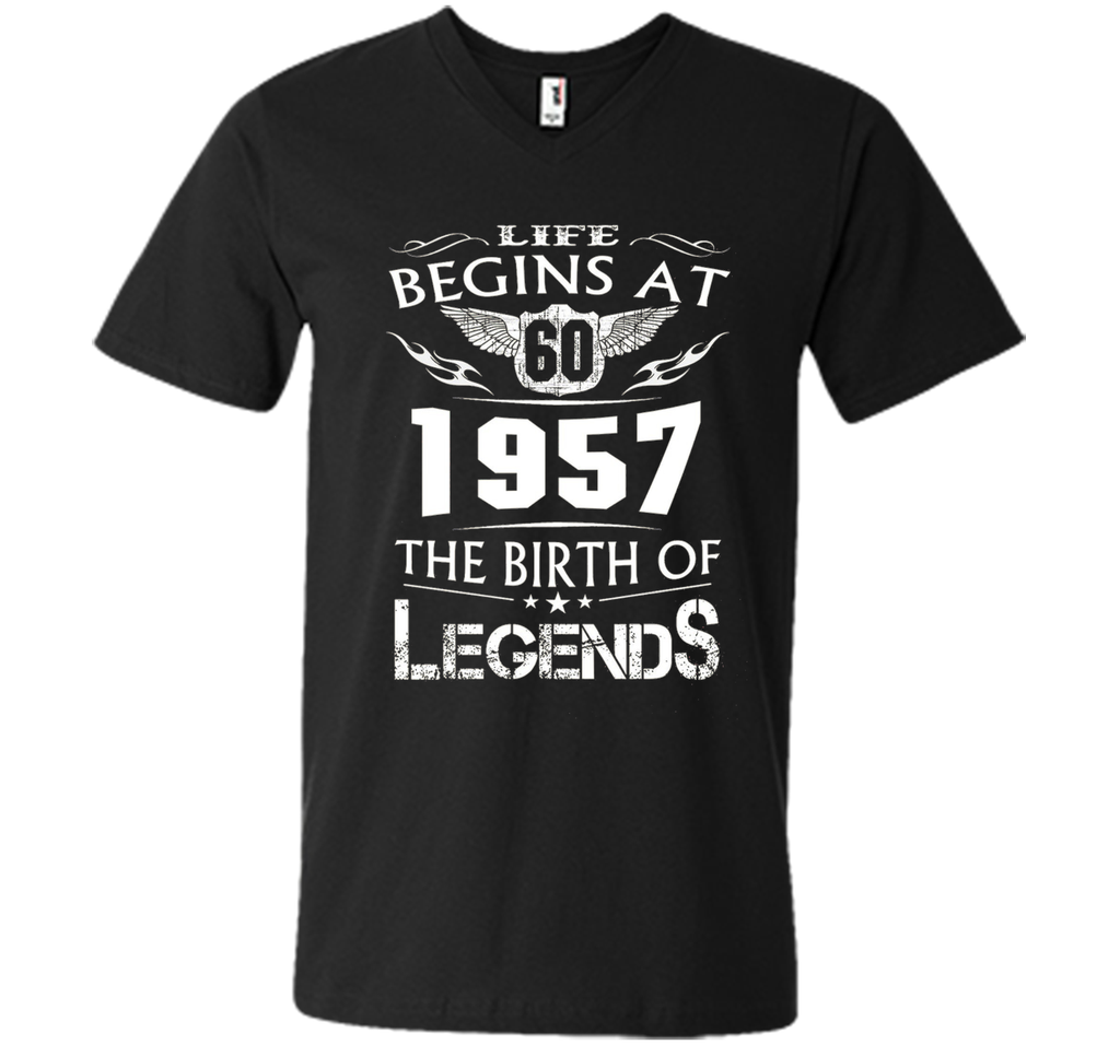Life Begins At 60 - 1957 The Birth Of Legends Tshirt