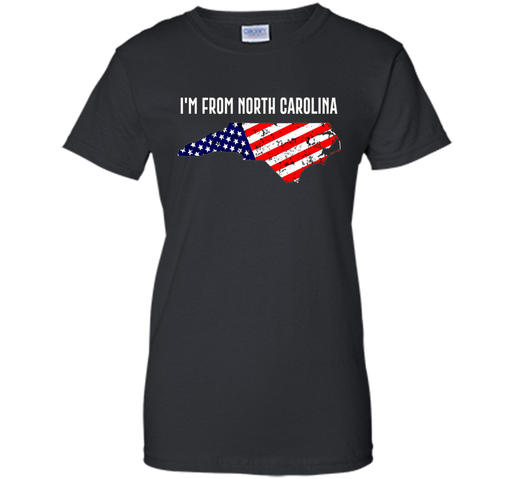 Proud of Carolina USA flag Independence day Tshirt