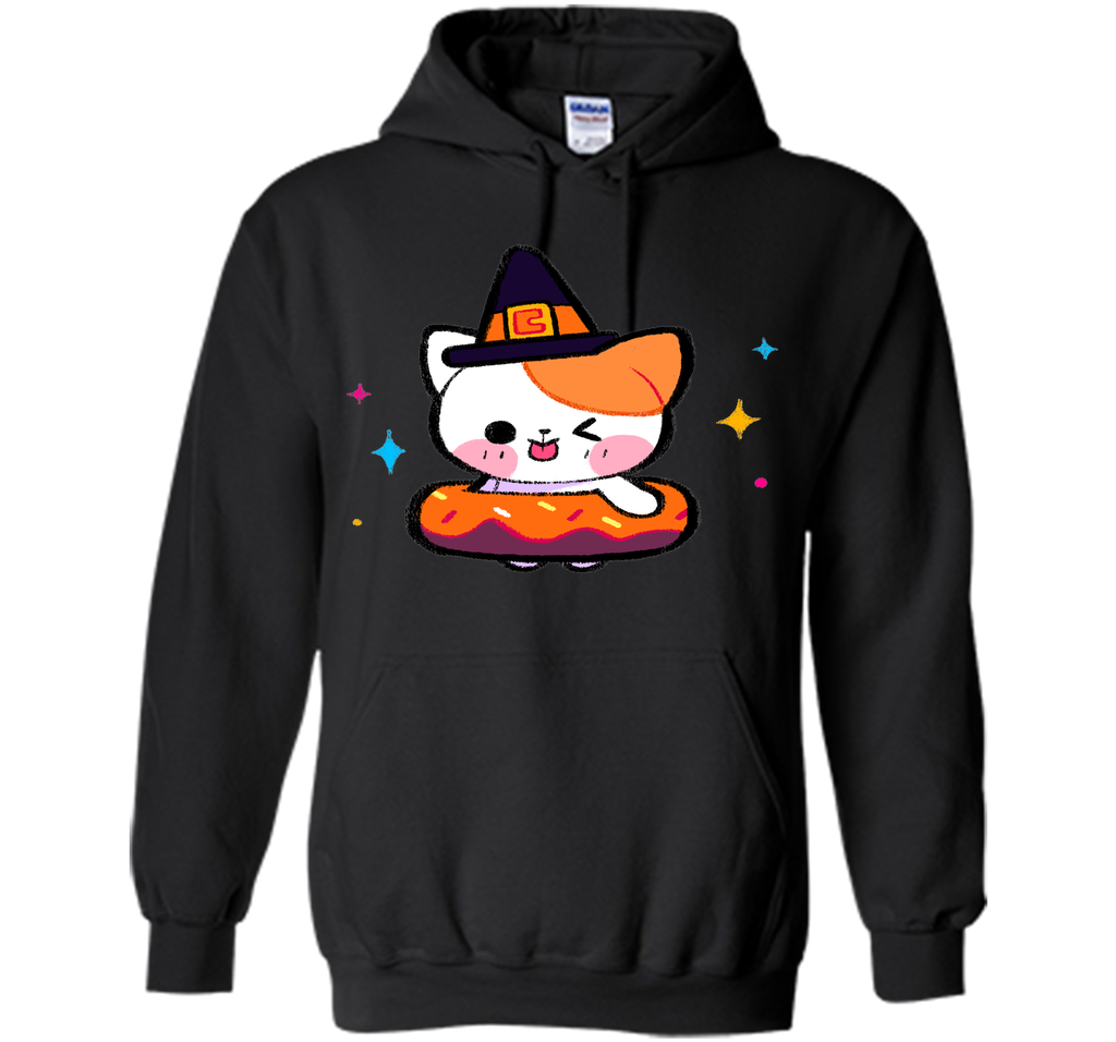 Donut Cat Witch T-Shirt