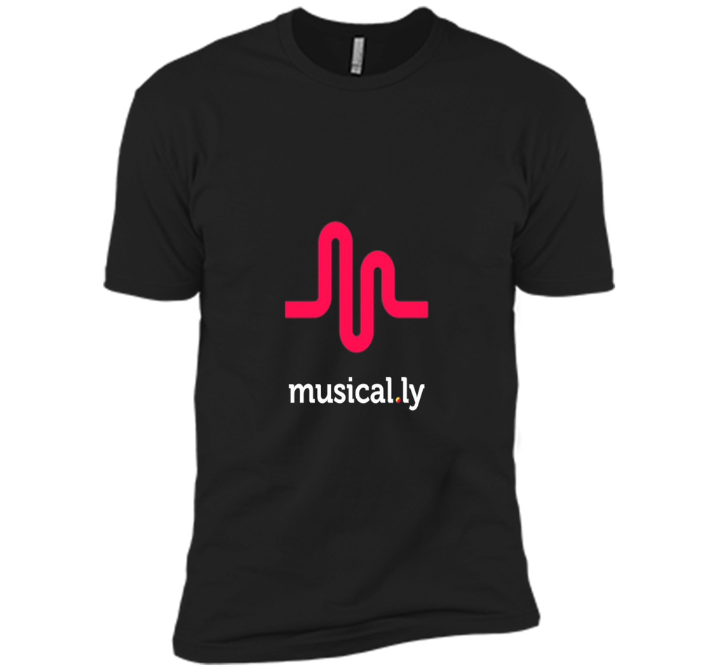 musical.ly wave classic T-Shirt (Fitted Cut)