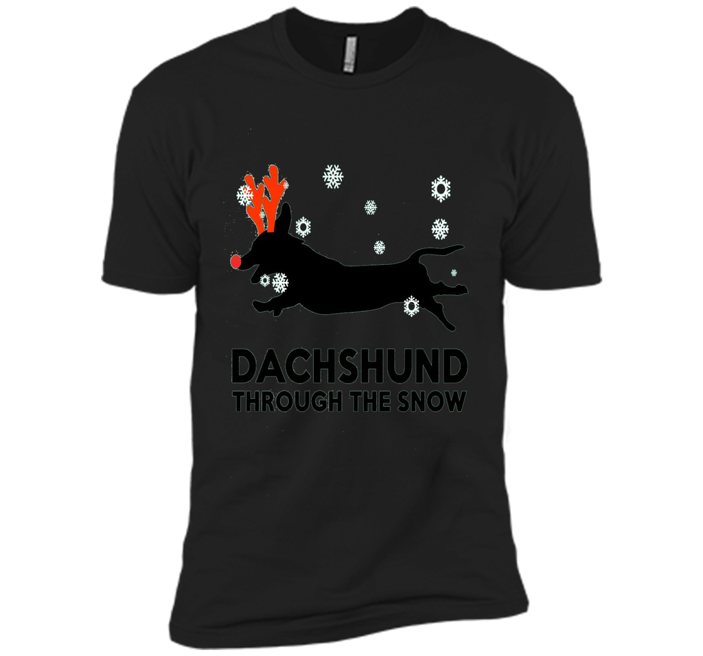 Dachshund Through The Snow Shirt Xmas Christmas Shirts