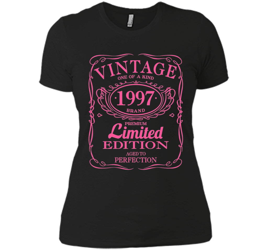 20th Birthday Gift Vintage 1997 Limited Edition T-Shirt Pink