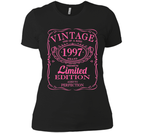 20th Birthday Gift Vintage 1997 Limited Edition T-Shirt Pink