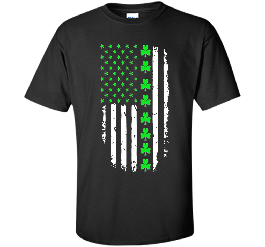 St. Patrick's Day Irish American Flag Shirt