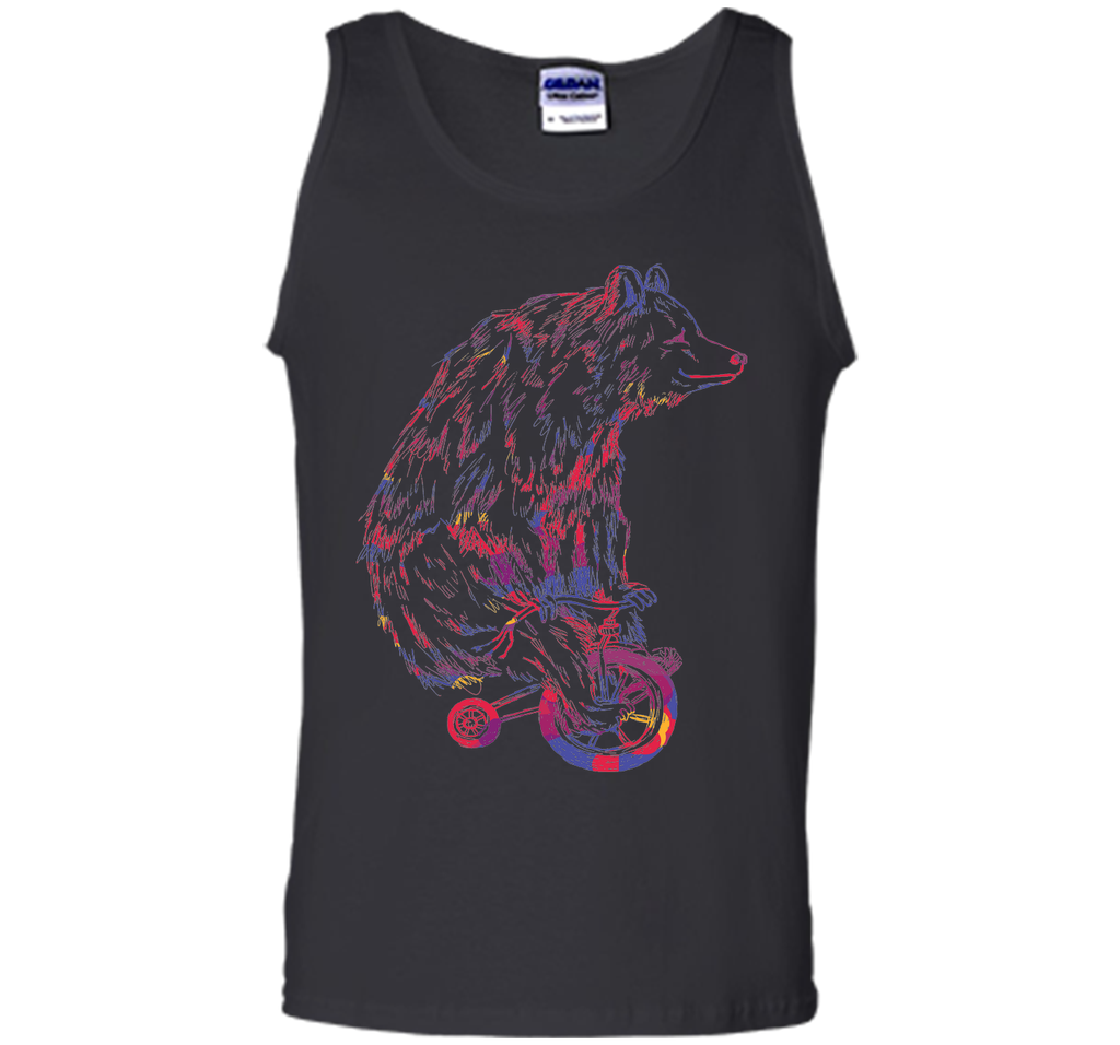 Bear Riding Bicycle T-Shirt