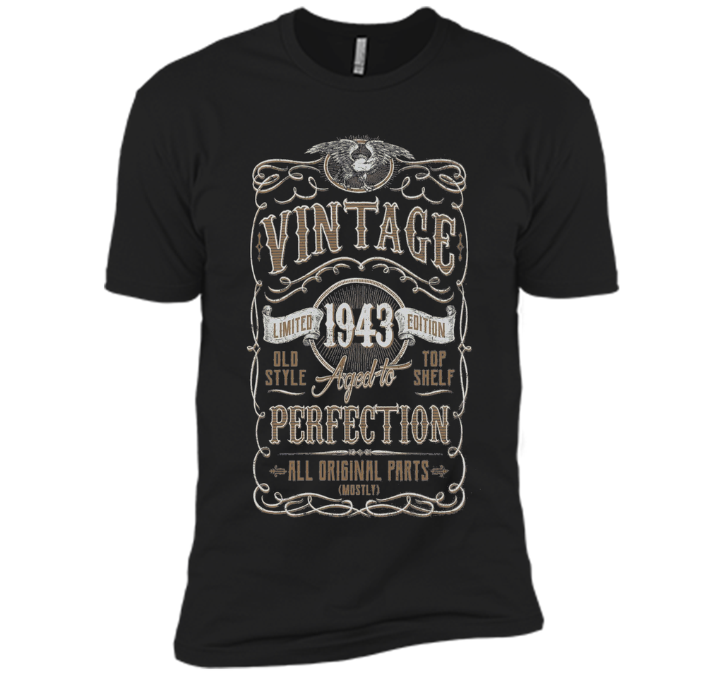 Vintage Made In 1943 Birthday Gift Idea T Shirt