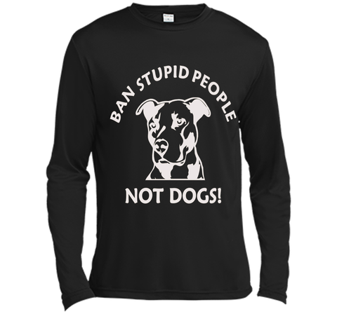 Ban Stupid People Not Dogs Pit Bull t-shirt (pit bull shirt)