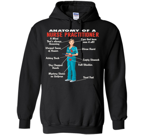 Anatomy Of A Nurse Practitioner -  Nurse Practitioner Shirt