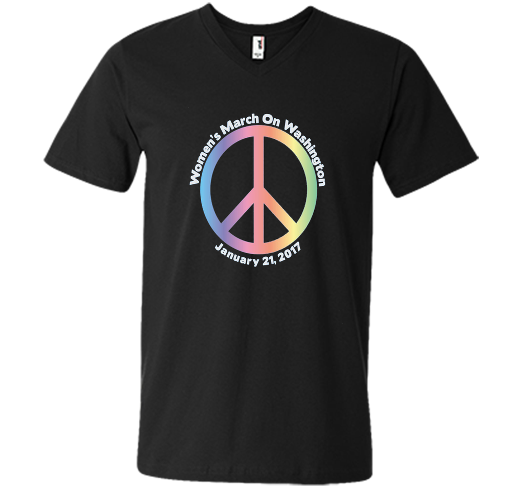 Support The Women's March On Washington, DC Peace Sign Shirt