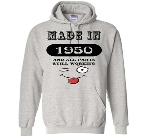 66th Birthday Gift Made in 1950 Funny Ladies Gentlemans T-Sh