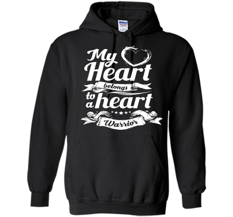 CHD Shirts - My Heart Belongs To A Heart Warrior