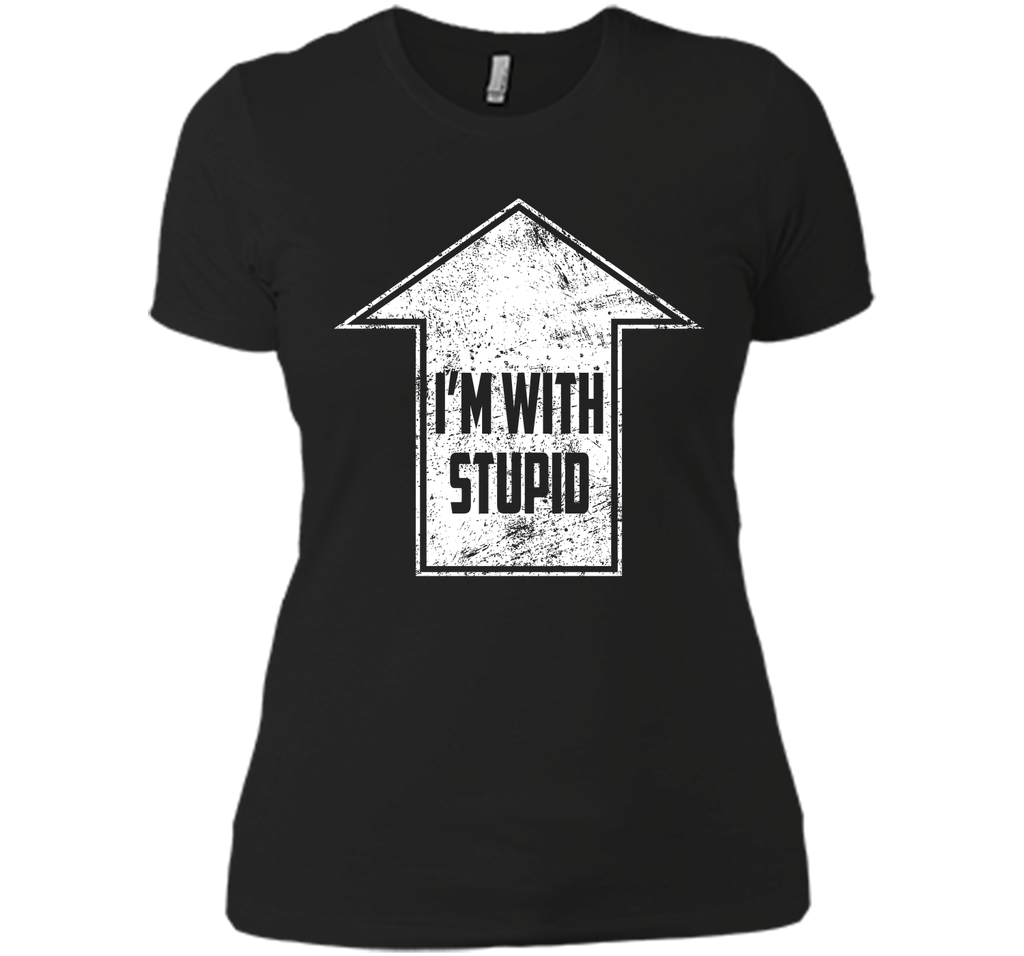 I'm with Stupid T-Shirt