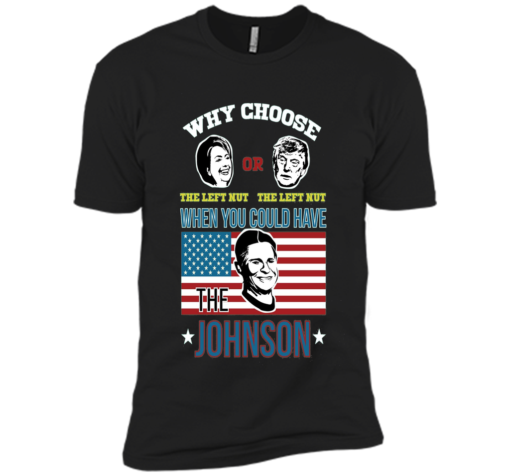 Why Choose The Left Nut Or The Right Nut T-Shirt