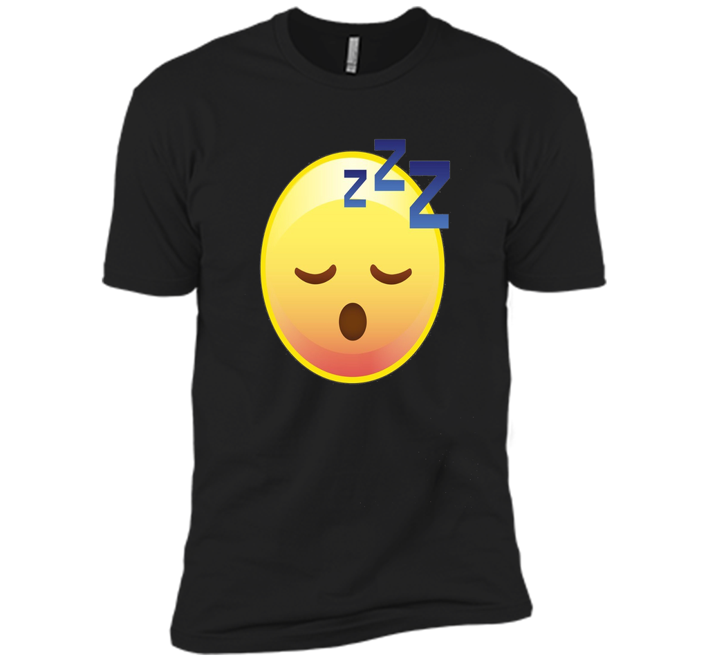 Cute Sleeping Emoji Zzz T-Shirt - Perfect for Pajamas & PJs