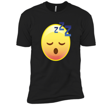 Cute Sleeping Emoji Zzz T-Shirt - Perfect for Pajamas & PJs