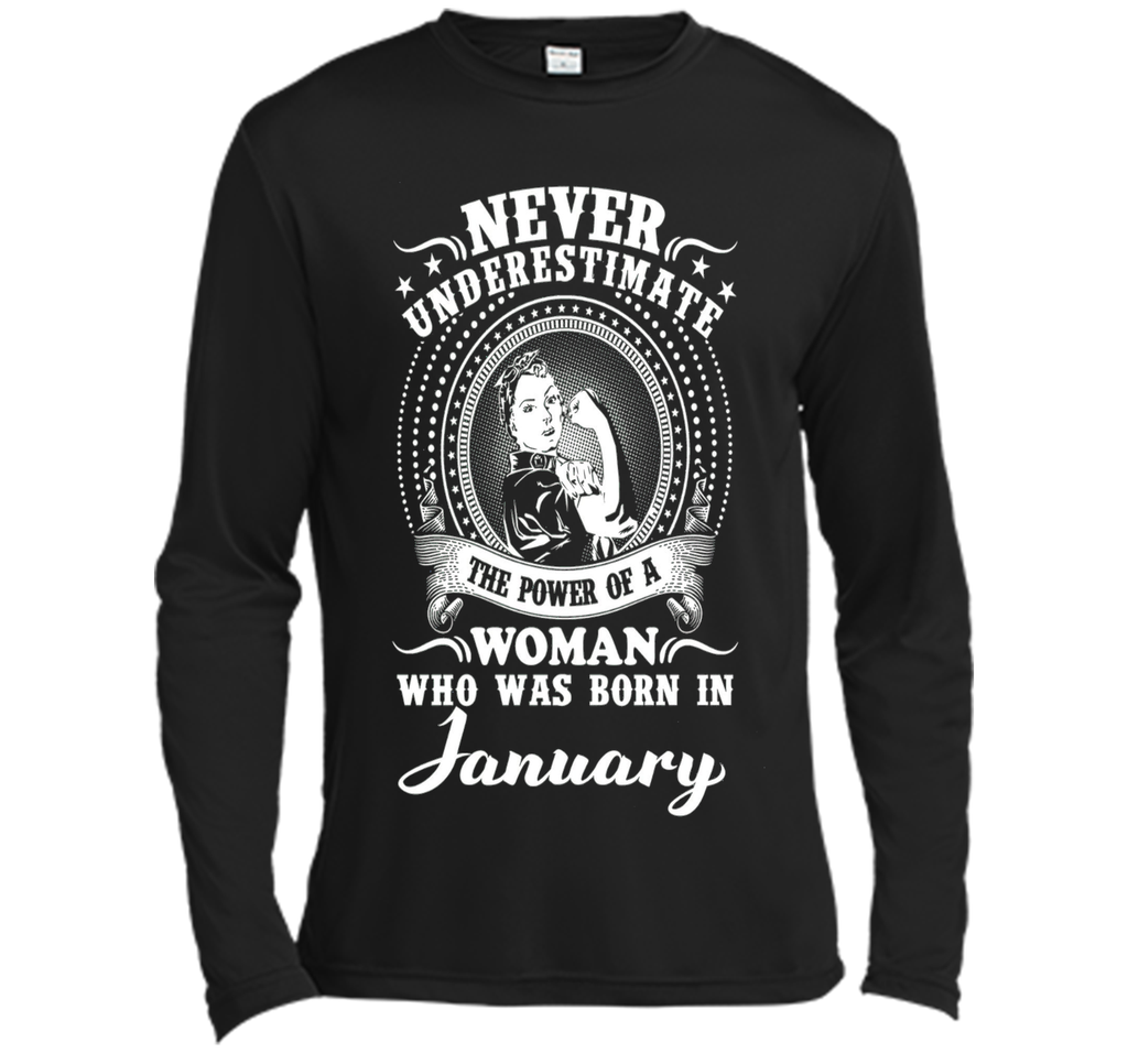 The power of a woman who was born in January Tshirt