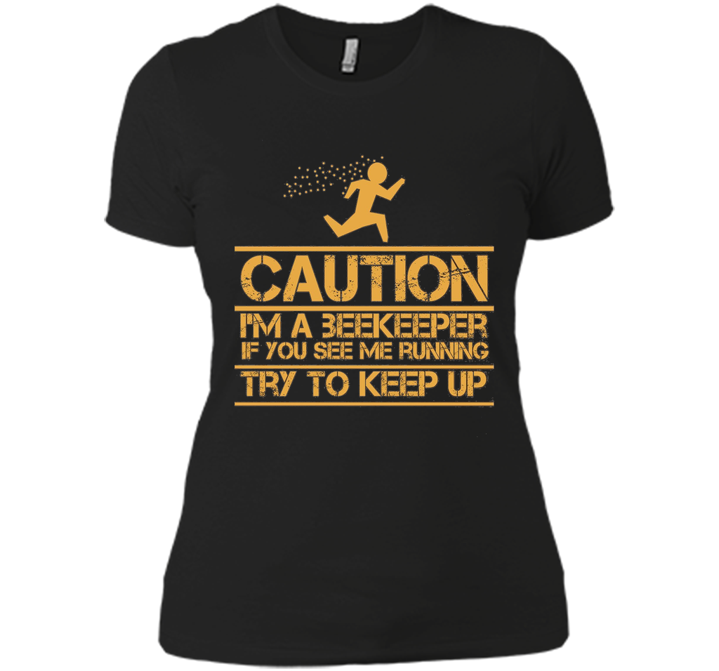 Cool Design: Caution Beekeeper Funny T-shirt