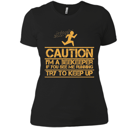 Cool Design: Caution Beekeeper Funny T-shirt