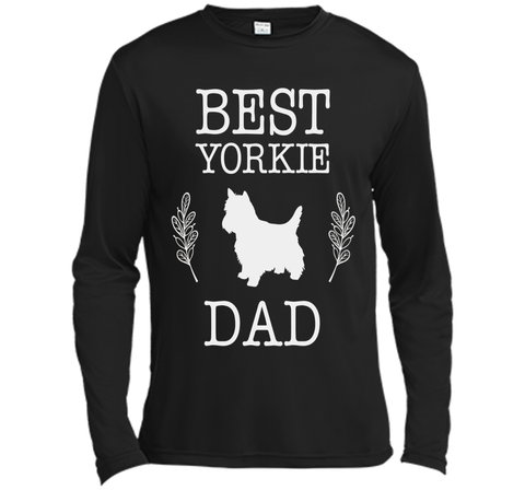 Best Yorkie Dad Shirt Funny Father's Day Gift for Dog Lover