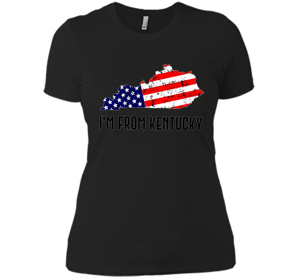 Proud of Kentucky USA flag Independence day Tshirt