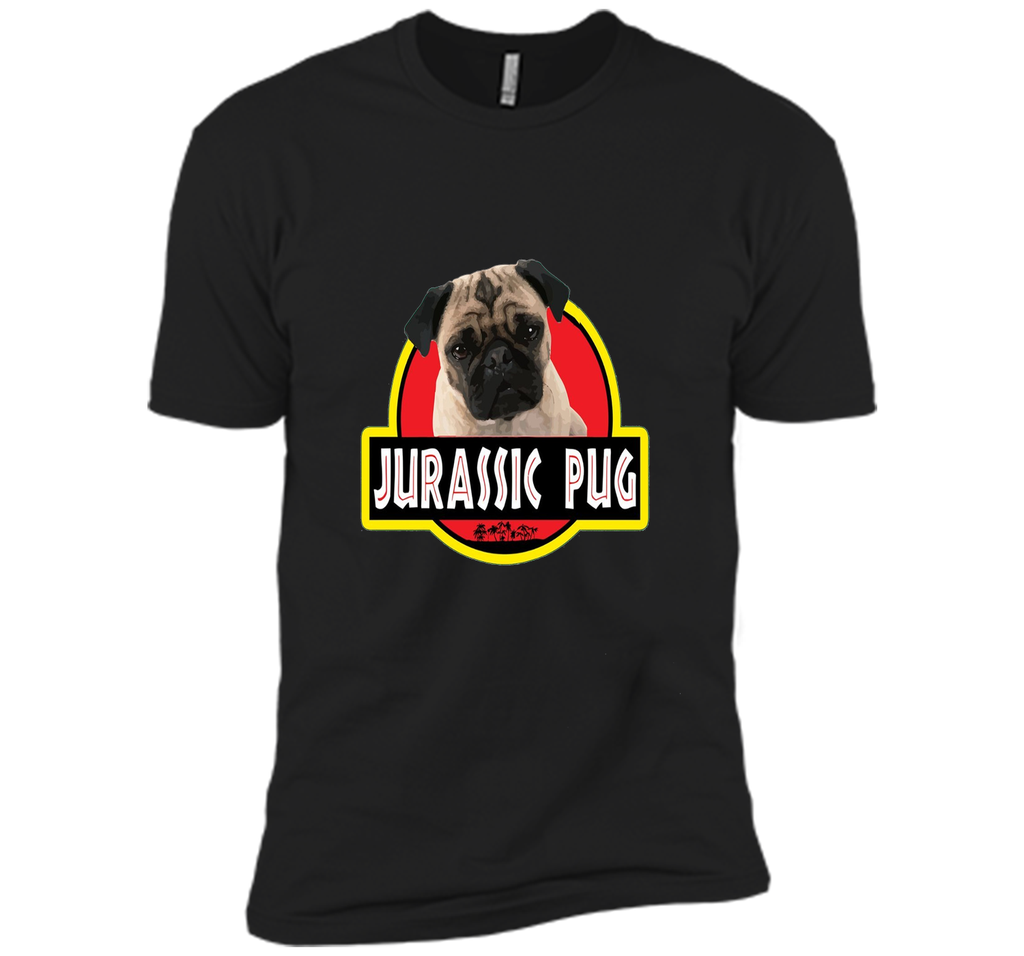 Jurassic Pug Funny Dog T- Shirt