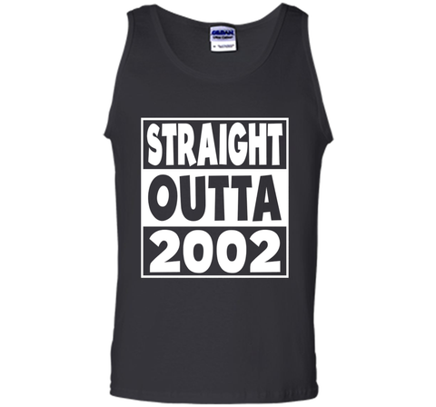 15th Birthday Gift T-Shirt Straight Outta 2002