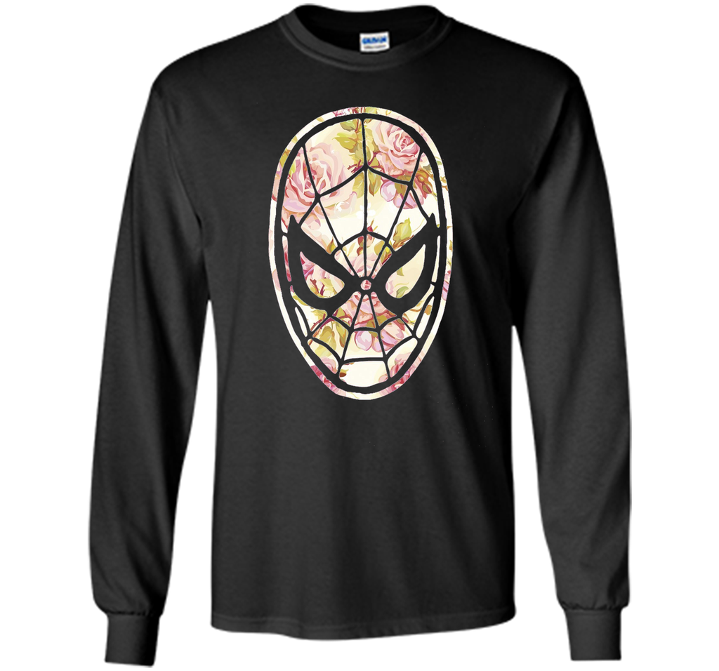 Spider-Man Floral Print Graphic T-Shirt