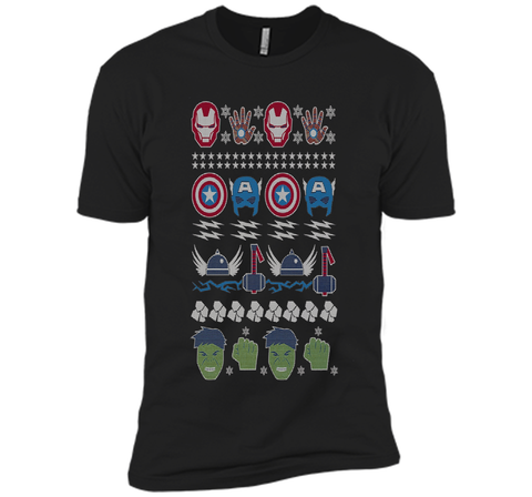 Avenger Winter Ugly Christmas Sweater Graphic T-Shirt